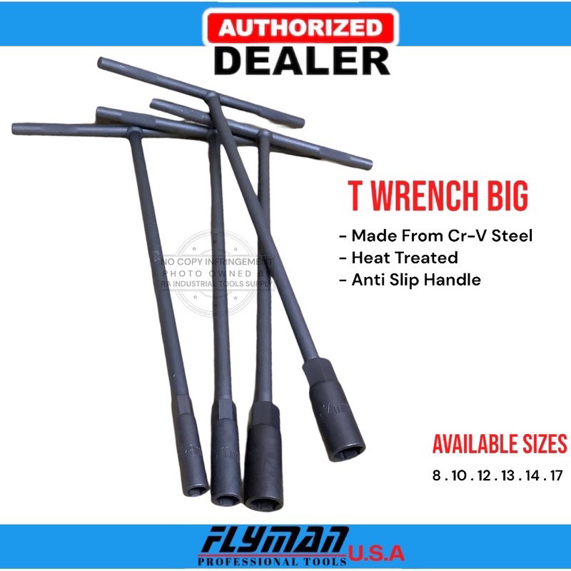 Flyman Tools Usa T Wrench Big And Small Sold Per Piece Shopee Philippines