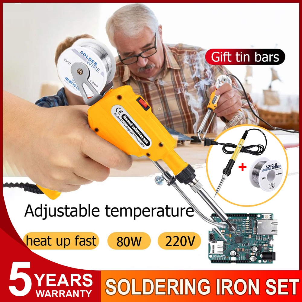 Eone Home Auto Soldering Iron Set Soldering Gun Portable Welding