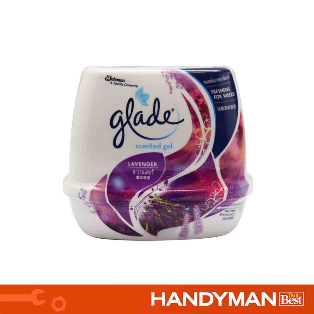 Glade Scented Gel Lavender 180g Shopee Philippines