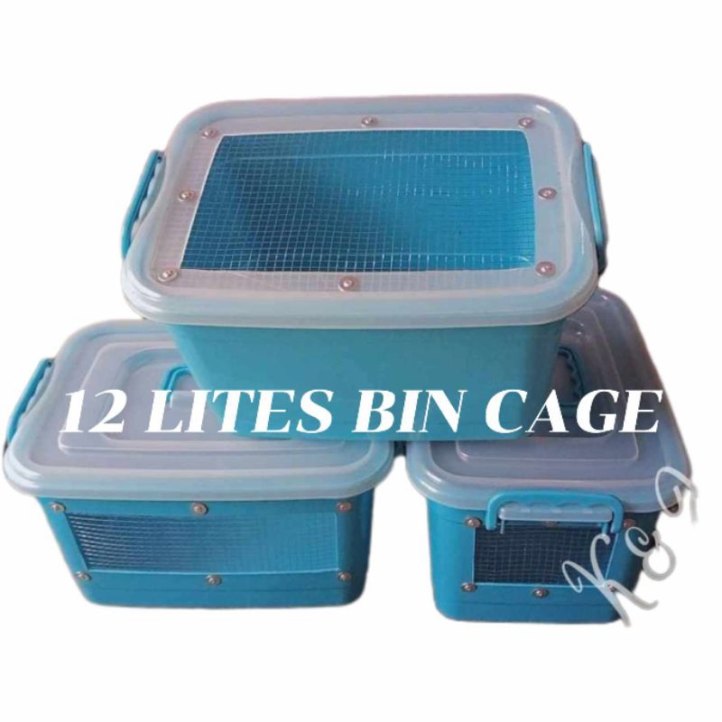 12 litters hamster bincage/hand feeding bird cage/rats cage/hedgehog