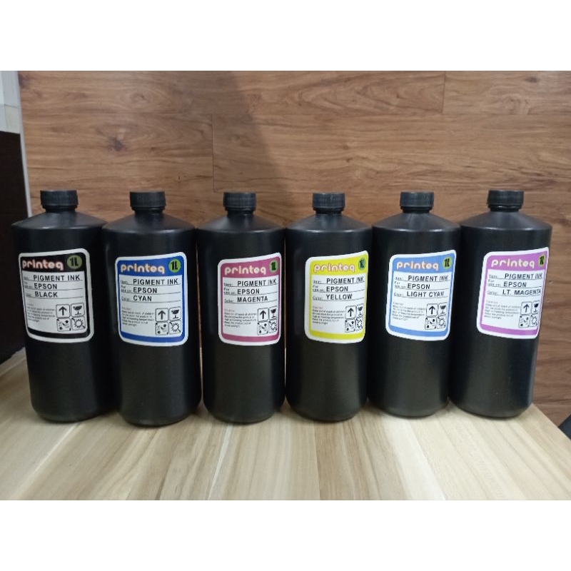 Printeq Pigment Inks 1Liter per Color | Shopee Philippines
