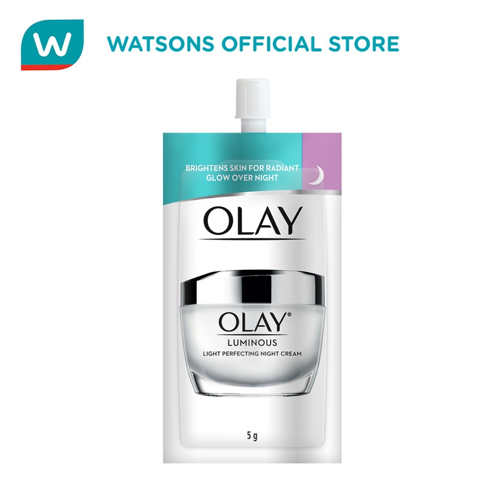 OLAY Luminous Light Perfecting Night Cream 5g | Shopee Philippines