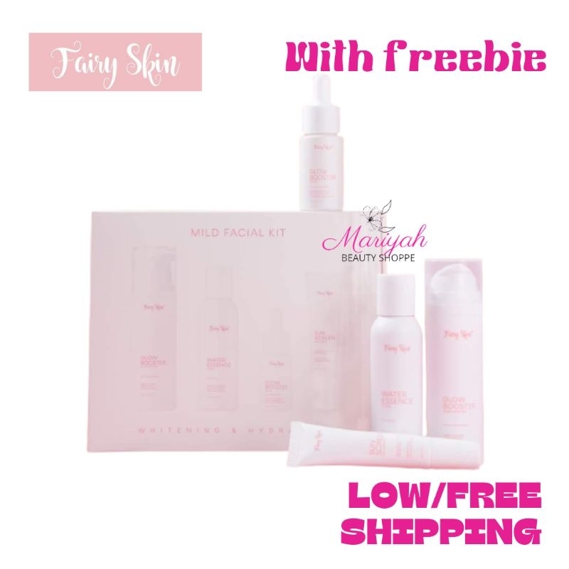 Orig Fairy Skin Mild Facial Kit Maintenance Set Premium Brightening