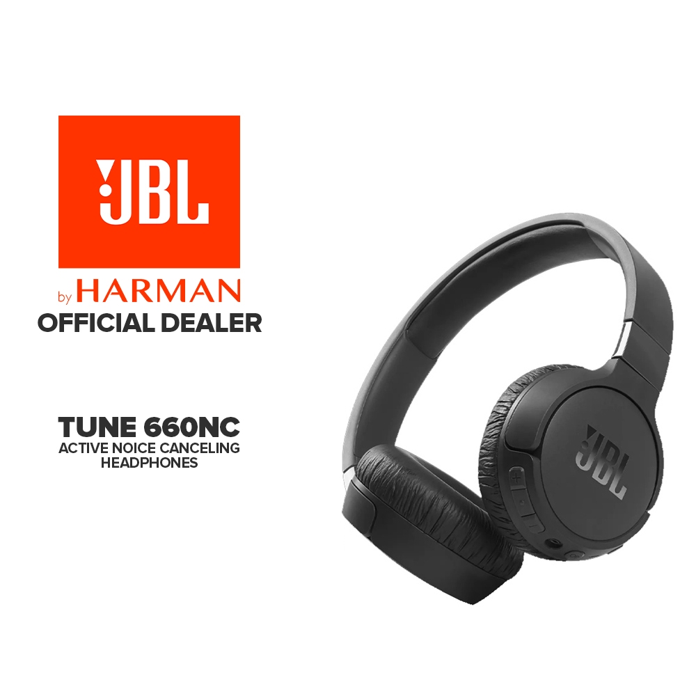 Jbl Tune 660NC / Tune 670NC Bluetooth Wireless On Ear Active Noice  Canceling Headphones