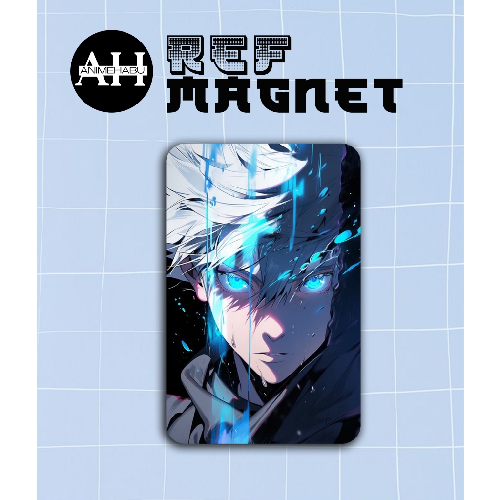 Satoru Gojo Jujutsu Kaisen Anime Ref Magnet Waterproof [High Quality ...