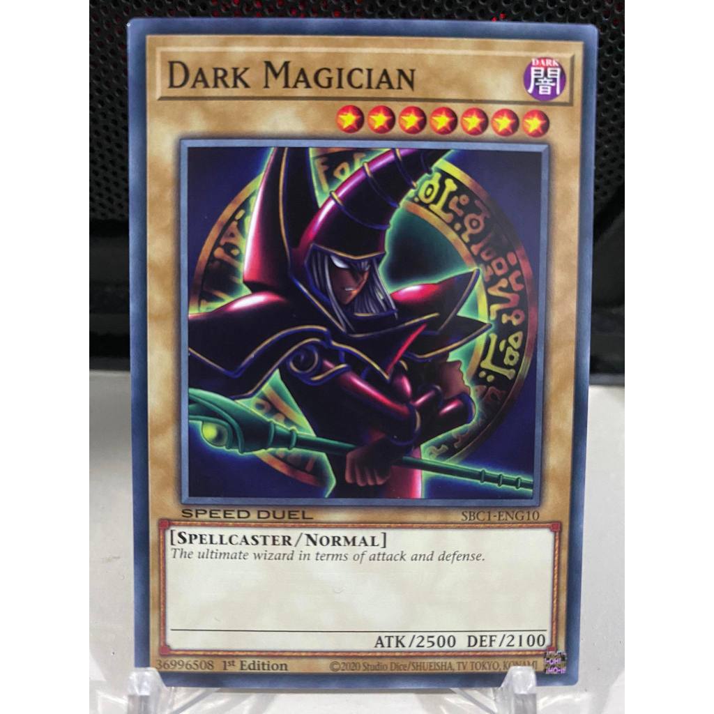 Dark Magician - SBC1-ENG10 - Common 1st Edition | Shopee Philippines