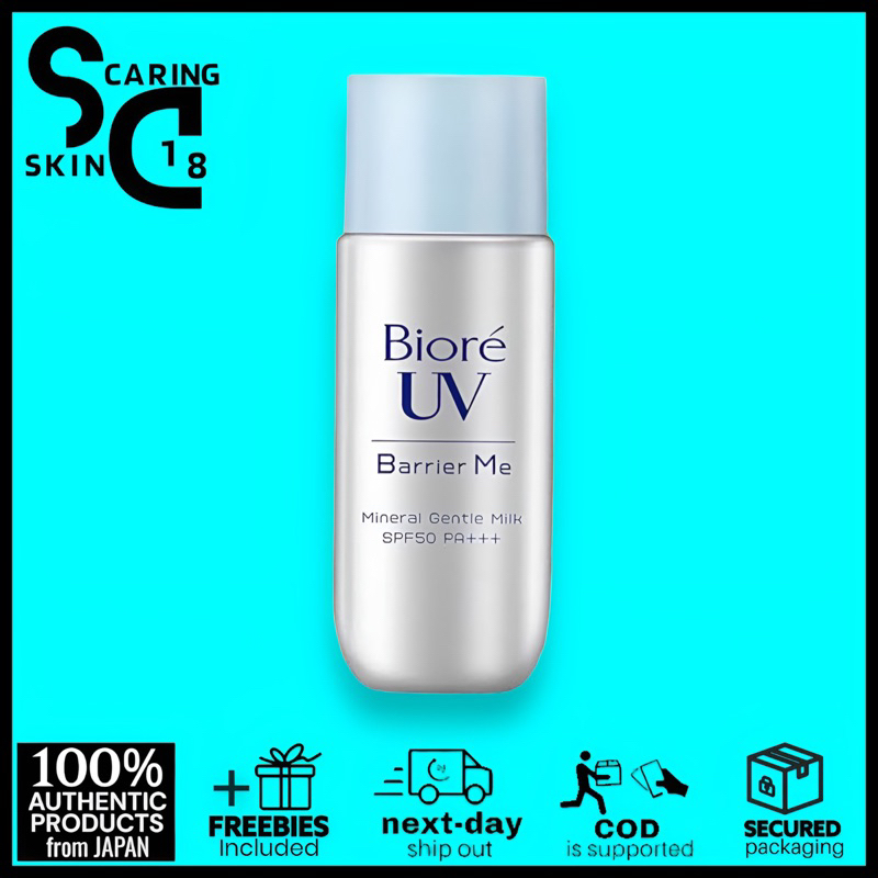 KAO Biore UV Barrier Me Mineral Gentle Milk SPF50+ PA++++ 50ml by ...