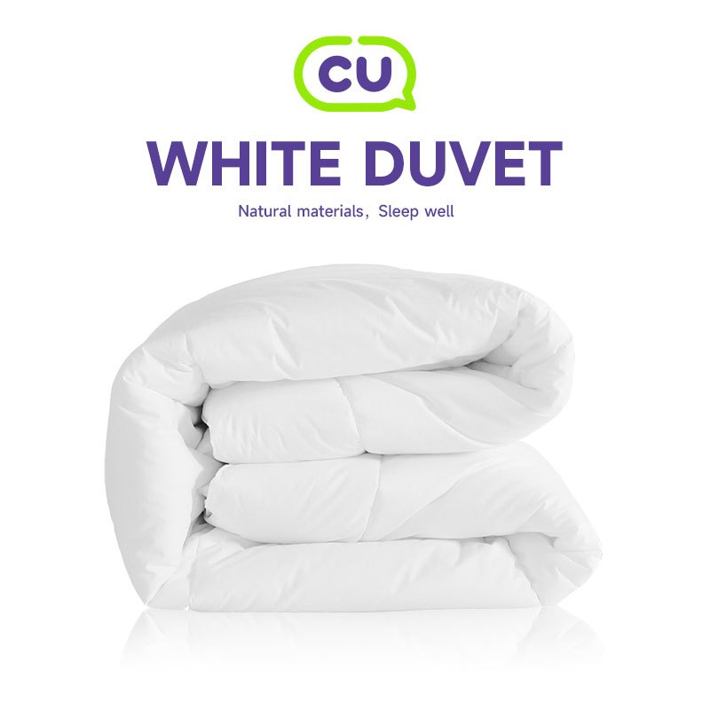 CU Comforter Plain White Duvet Filler Queen Size 2M*1.8M Quilts