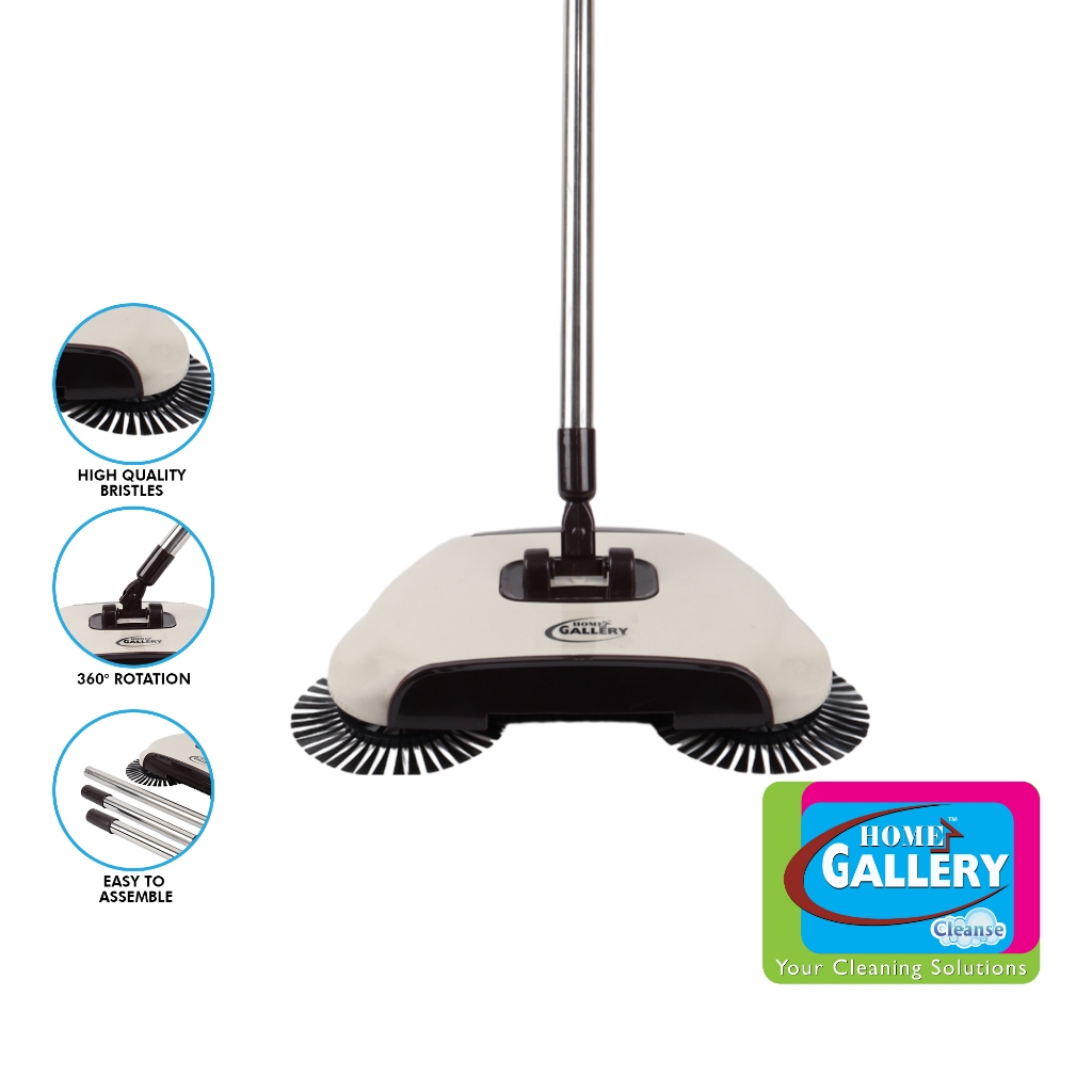 Home Gallery Tornado Sweeper 360 Degree Rotating Brush Spin Hand Push