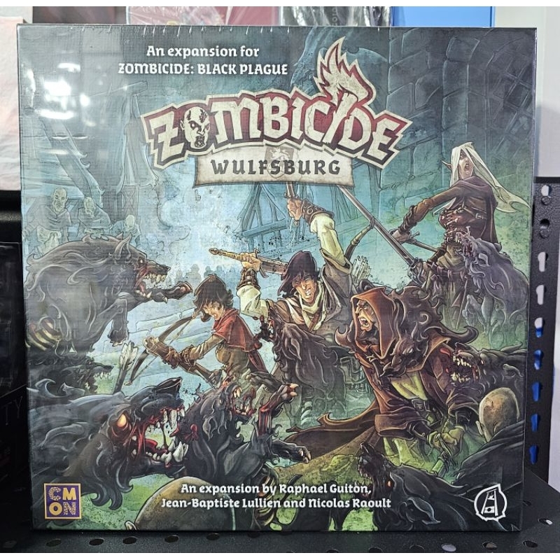 CMON Zombicide Black Plague Wulfsburg Expansion (Board Game) | Shopee ...