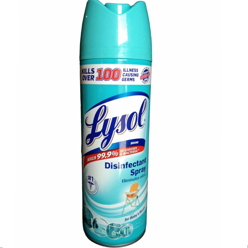 COD Lysol Disinfectant Spray Baby's Room Scent 340 grams (1 Medium Canister) Shopee Philippines