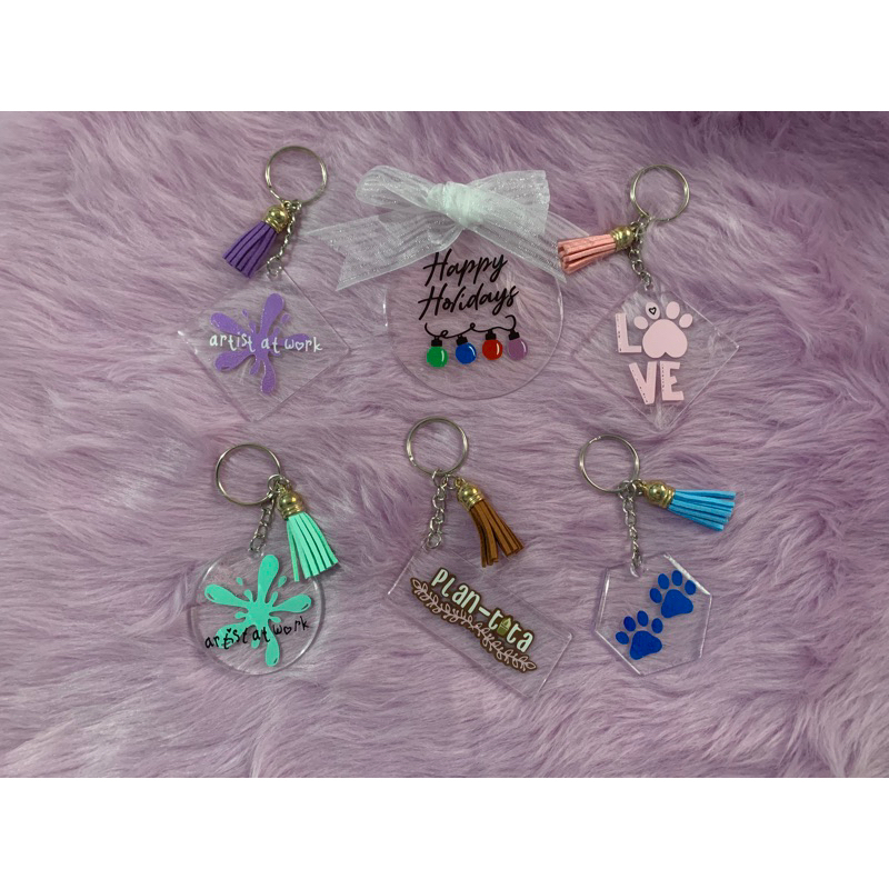 Cute Acrylic Keychains Shopee Philippines