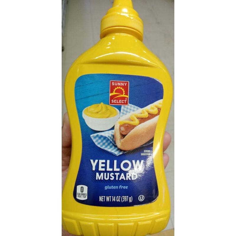 Sunny Select Yellow Mustard Gluten Free 397g Shopee Philippines
