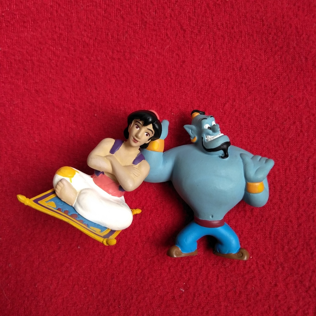 Disney Collectible Figures Alladin - Genie & Alladin | Shopee Philippines