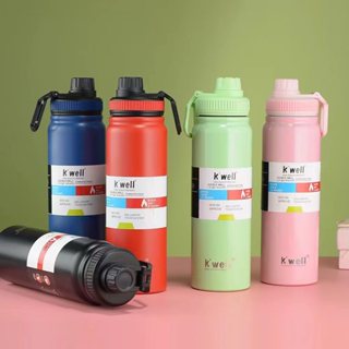 600ML/800ML Outdoor Thermos Portable Kettle Water Bottle with Tea