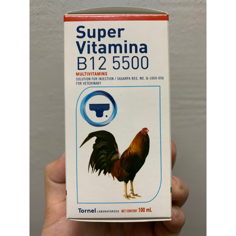 TORNEL SUPER VITAMINA VITAMIN B12 FOR ANIMALS (100ML) Shopee Philippines