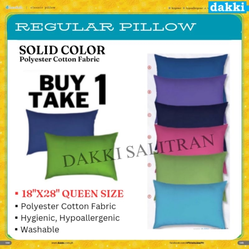BUY 1 TAKE 1 Dakki Regular Pillow (Queen Size) 18