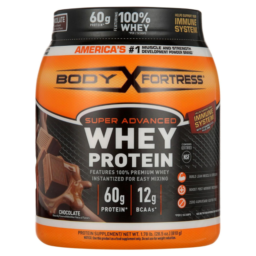Body Fortress Super Advanced Whey Protein Powder Chocolate Flavor 1.78