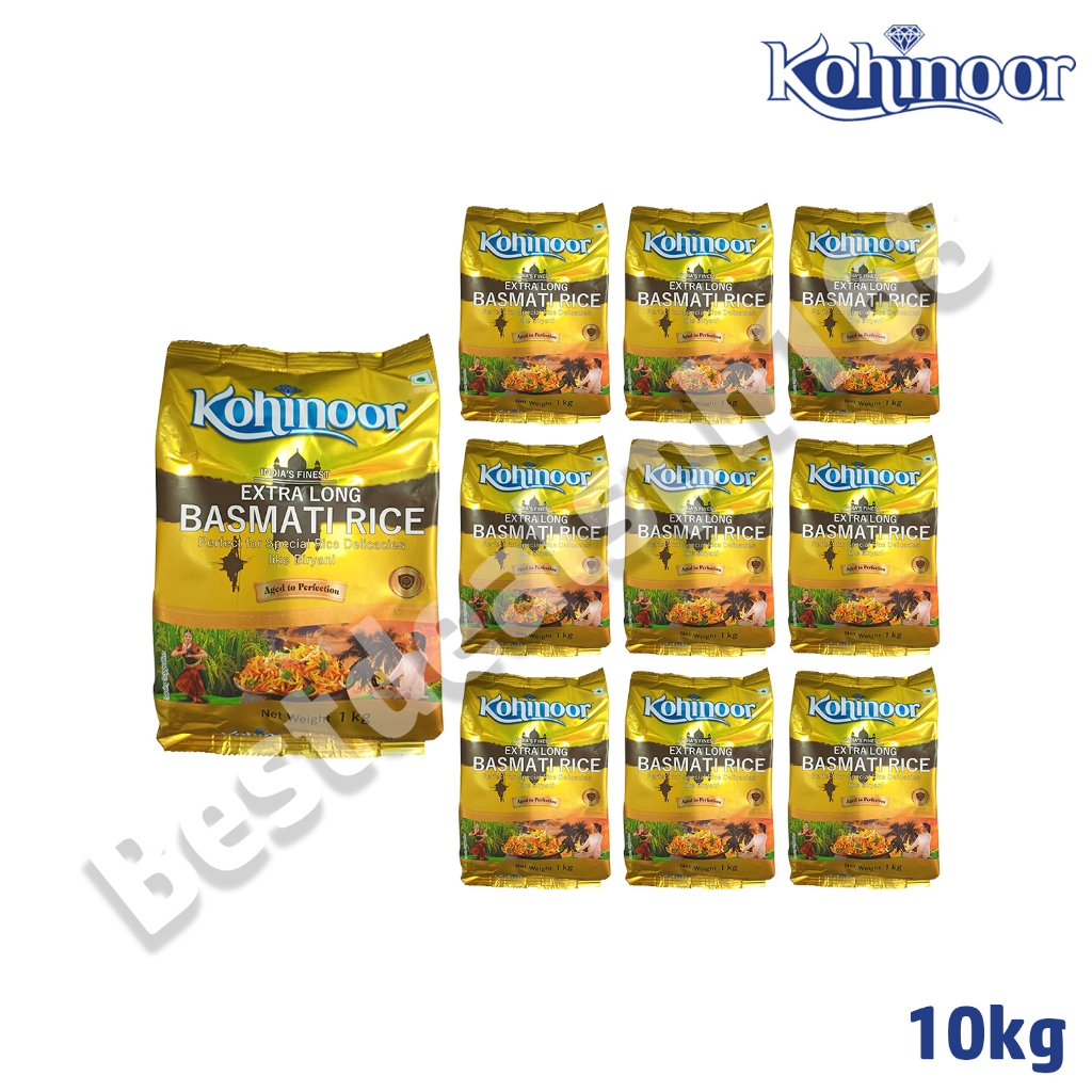 Kohinoor Extra long Basmati Rice (Gold) 10kg Shopee Philippines