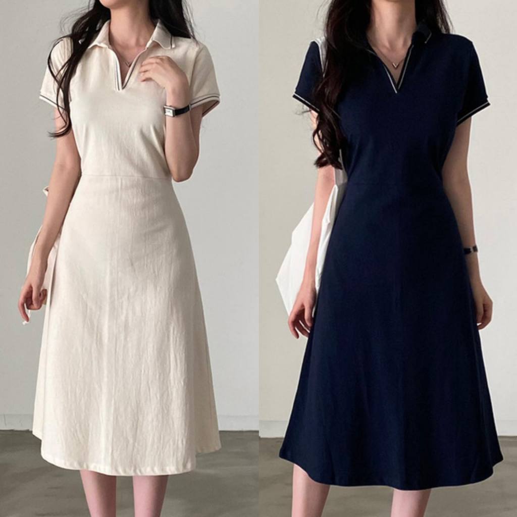 FZYLQY Women's Cotton Linen Short Sleeve Maxi Dress – 2026 Summer Beach V-Neck, Loose Ankle-Length T-Shirt Dress, Casual Flowy