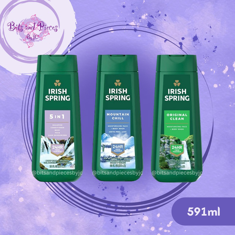 Irish Spring Body Wash 591mL Shopee Philippines