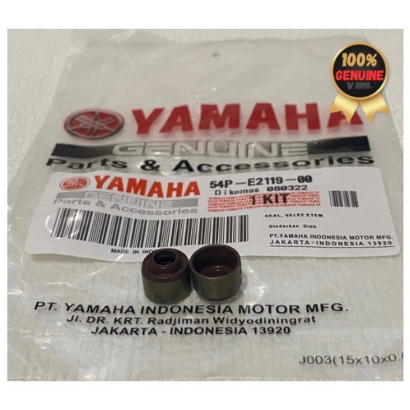 GENUINE YAMAHA VALVE SEAL NMAX / AEROX /SNIPER 155 / MIO 125 / MIO I