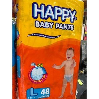 Happy pants diaper large sales price