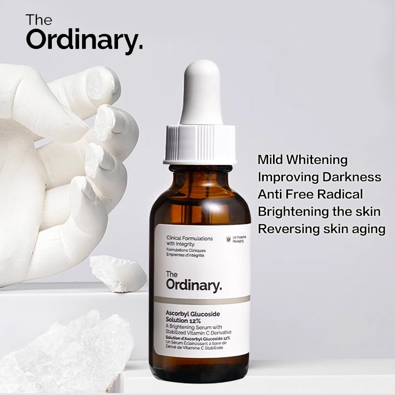 The ordinary Ascorbyl Glucoside Solution 12% face serum brighten Anti ...