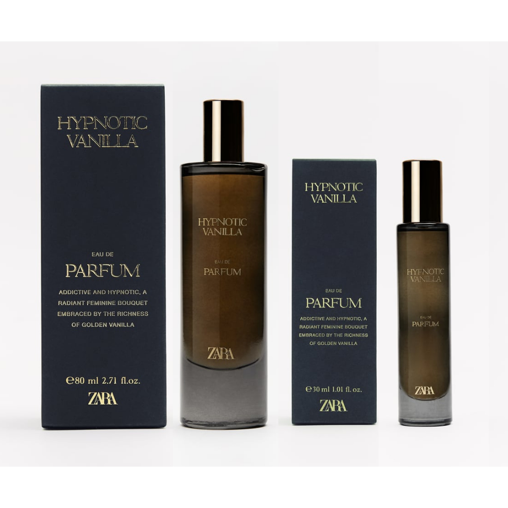 ZARA HYPNOTIC VANILLA 30 / 80 ML EAU DE PARFUM Shopee Philippines
