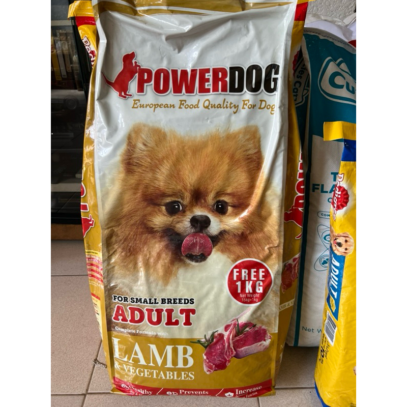 POWERDOG POWER DOG DOG FOOD FOR SMALL BREEDS ADULT LAMB FLAVOR 16