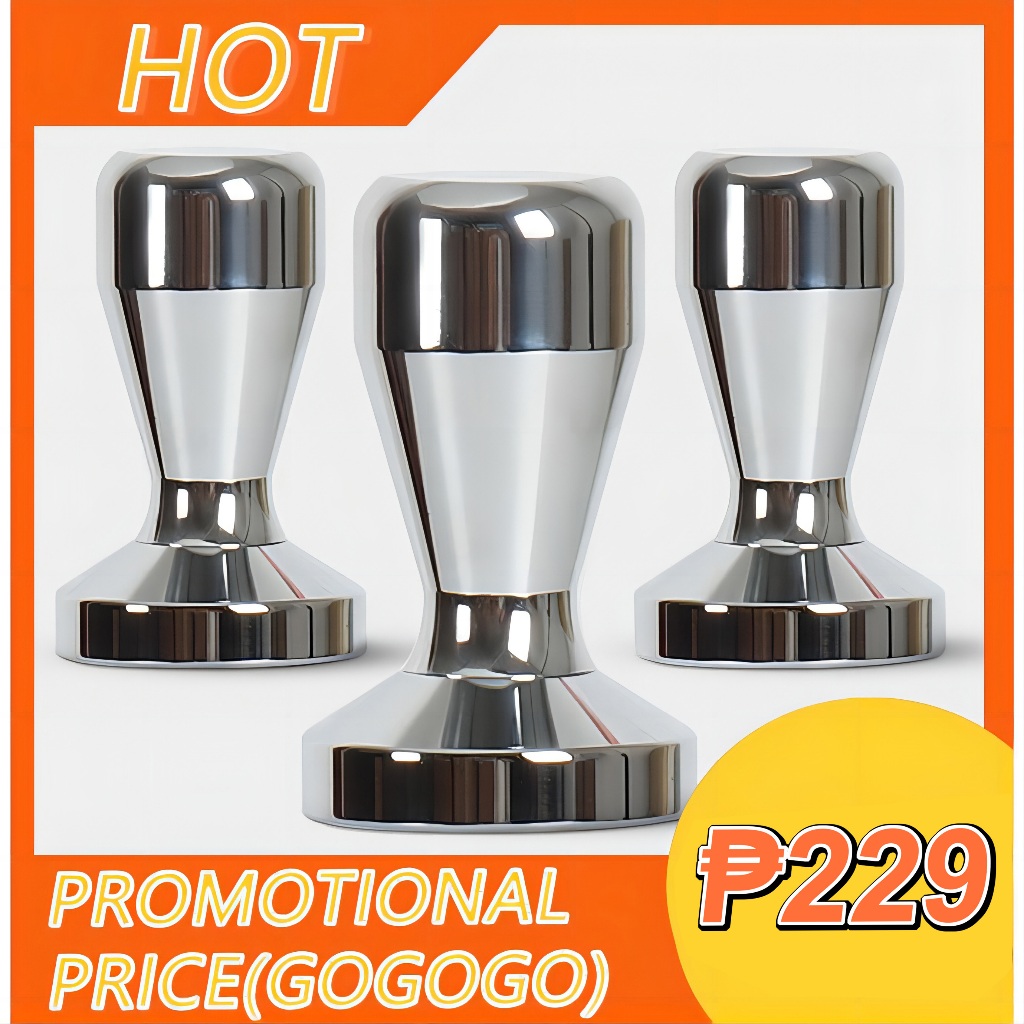 【PH】51/53/58mm Portafilter Tamper Coffee 304 Stainless Steel Espresso
