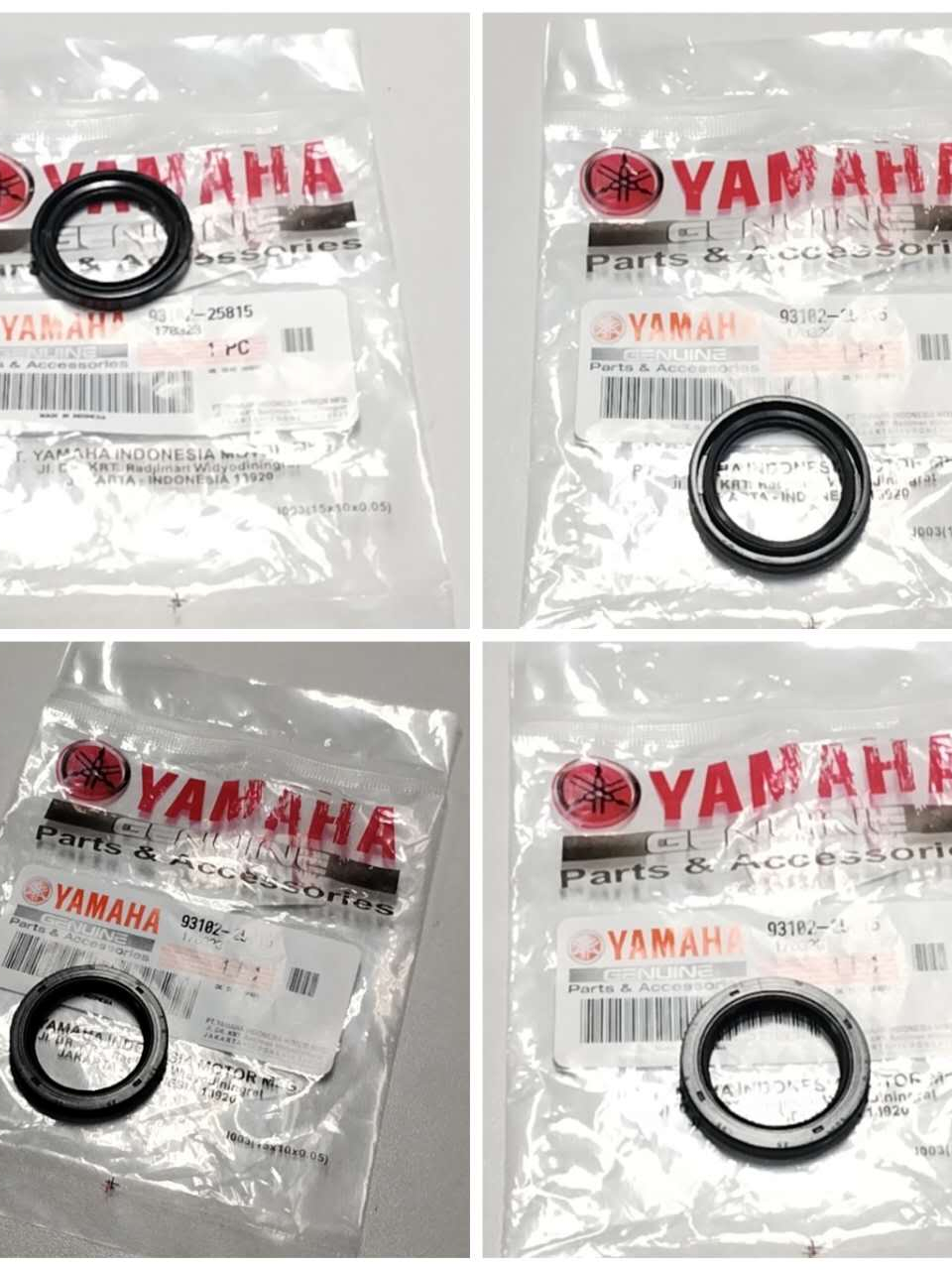 Jmc Motorcycle Yamaha Genuine Parts Oil Seal Pulley Side For Mio Mio