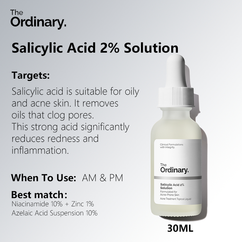 The Ordinary Salicylic Acid 2 Solution Serum Acne Pimple Remover