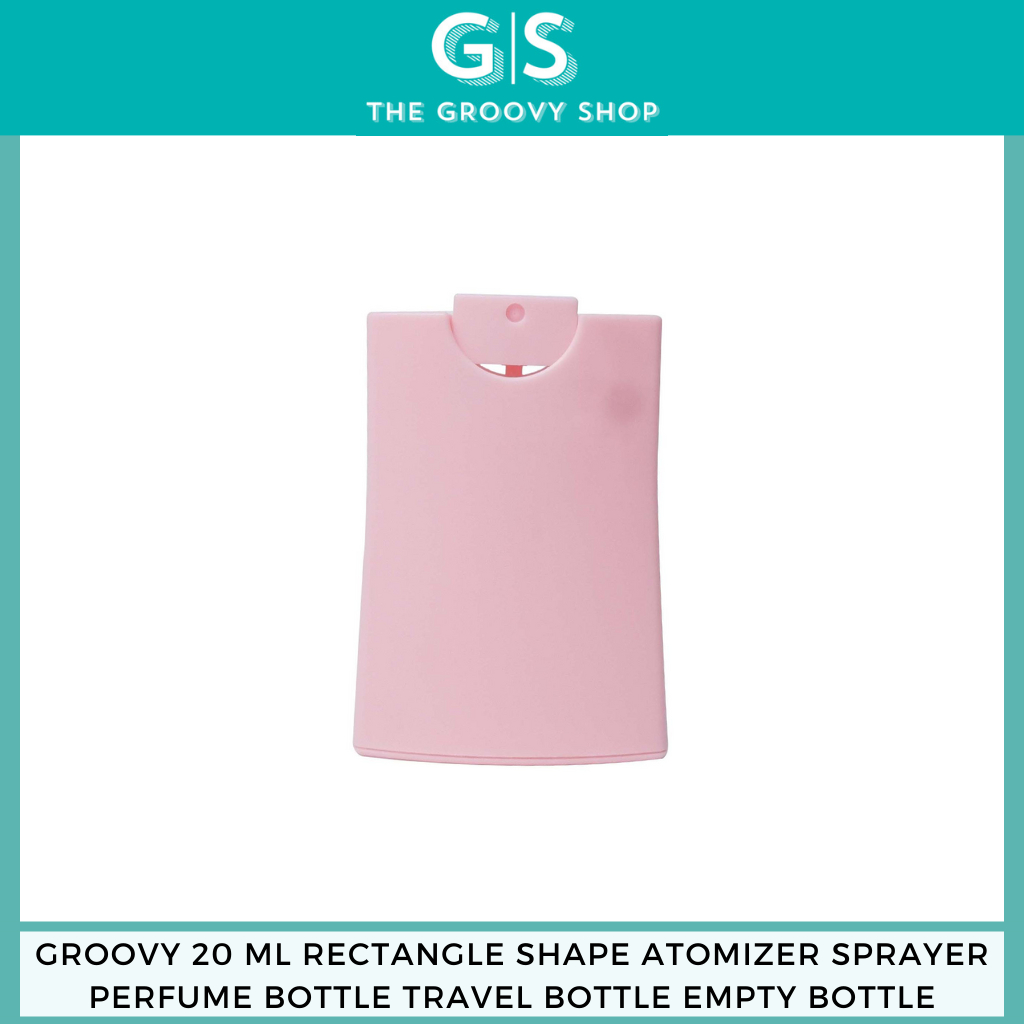 Groovy 20 ML Rectangle Shape Atomizer Sprayer Perfume Bottle Travel ...