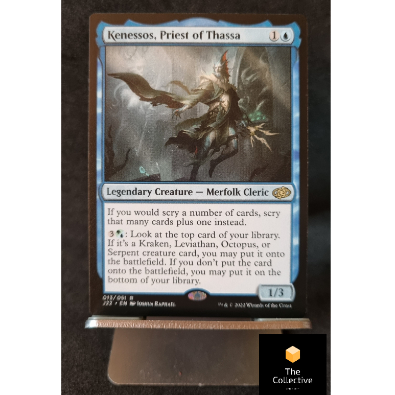 Magic The Gathering - Mtg Card Game - Kenessos, Priest Of Thassa - J22 