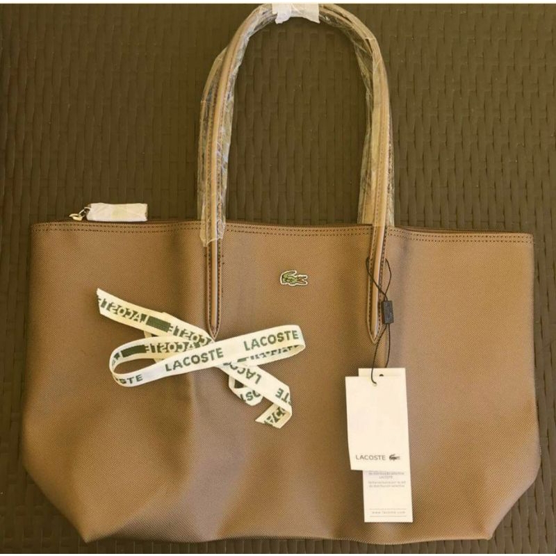 Original Lacoste Horizontal Tote Large Shopee Philippines