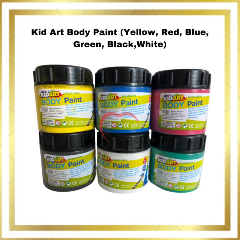 Kid Art Body Paint NonToxic Shopee Philippines