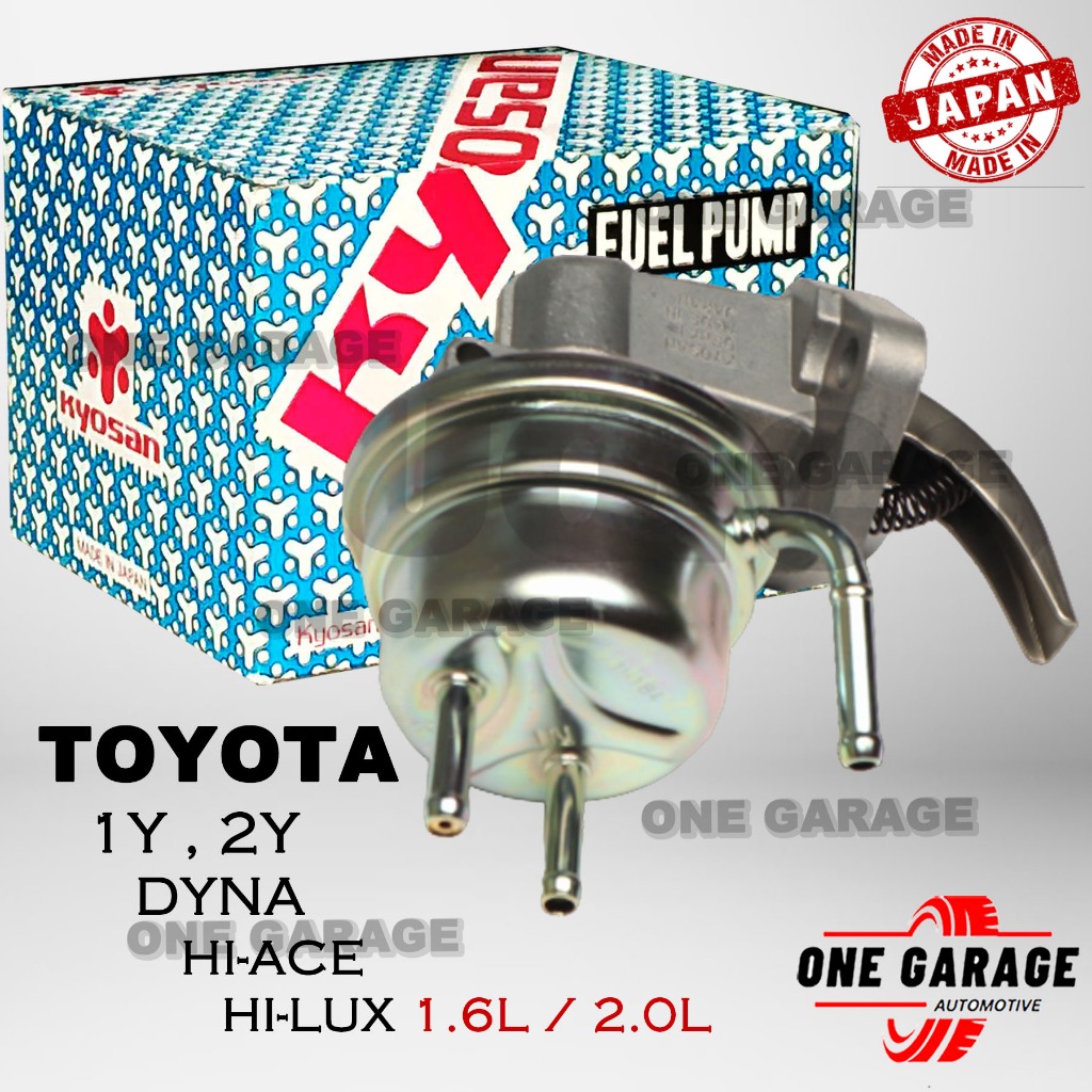 KYOSAN Fuel Pump For TOYOTA 1Y , 2Y , DYNA , HIACE AND HILUX 1.6L / 2