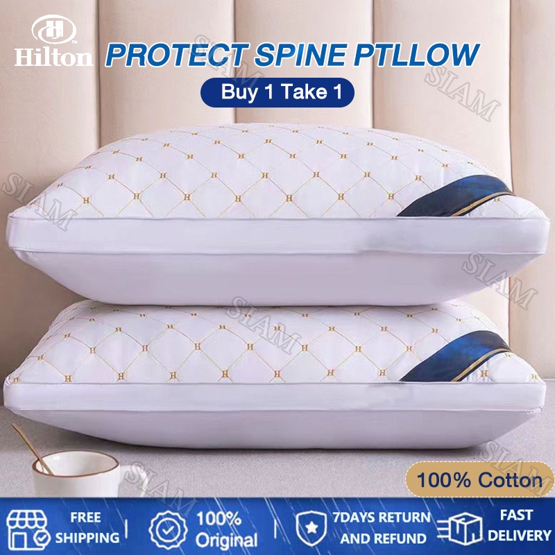Buy1 Take1 Authentic Premium Pillow Hilton Hotel Pillow HighQuality FiveStarl Home Fiber