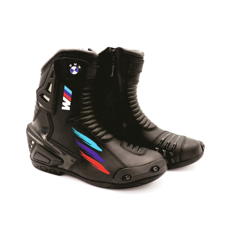 Bmw Boots, Bmw Short Racing Boot, Bmw Riding Shoes, Motorcycle Bmw
