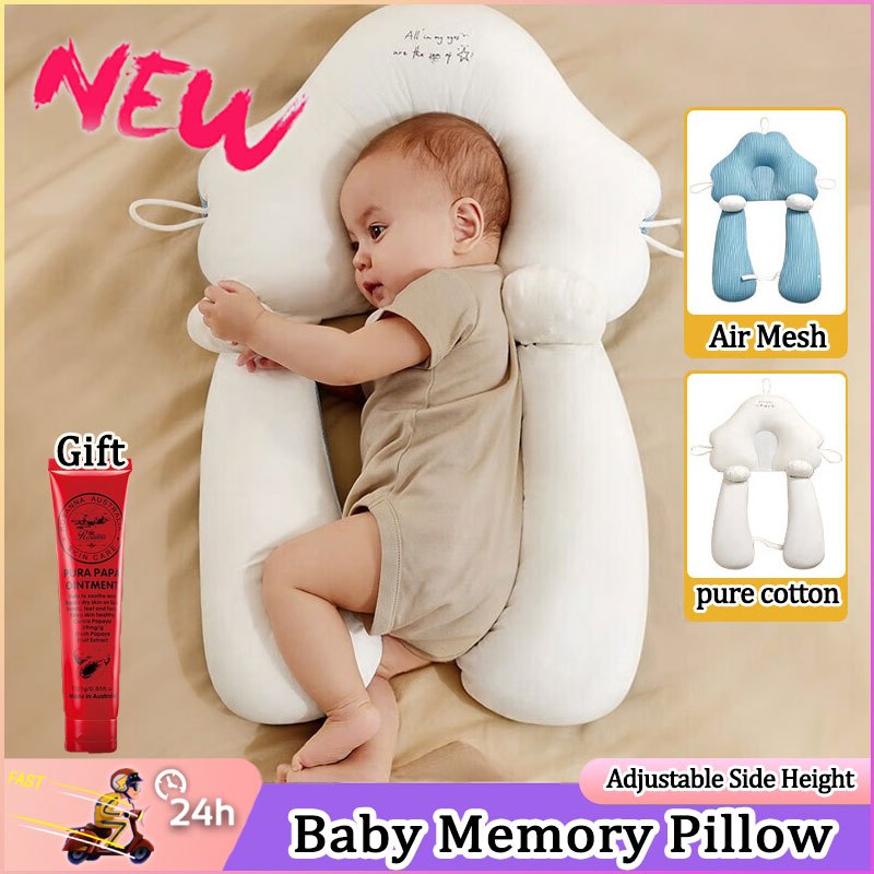 2024New baby pillow prevent flat head head shaping pillow for