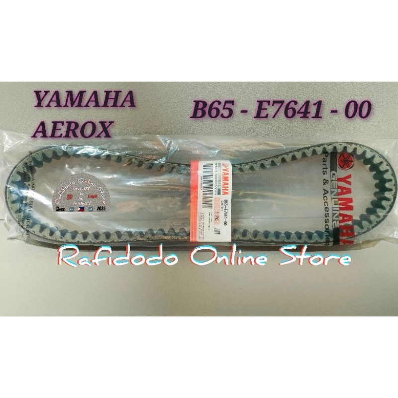 YAMAHA Genuine Drive Belt for AEROX B65 ( B65-E7641-00 ) | Shopee ...