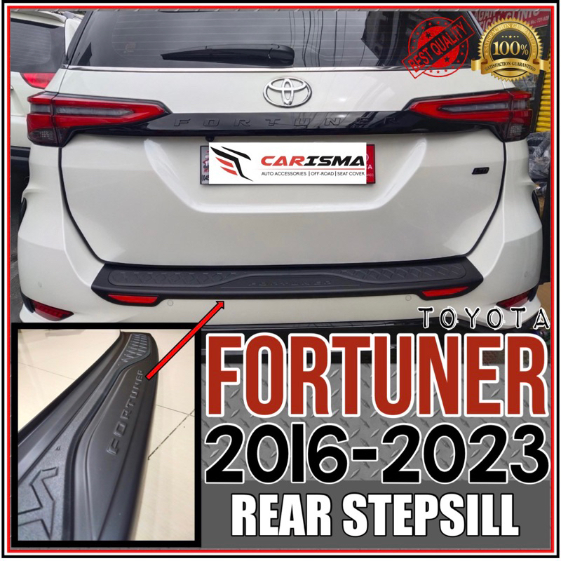 TOYOTA FORTUNER REAR ORIGINAL STEPSILL 2016-2024 (FORTUNER ACCESSORIES ...