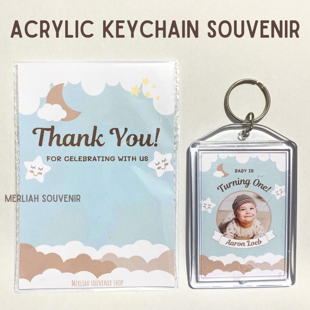 Customized / Personalised Keychain Souvenirs & Giveaways for Birthdays