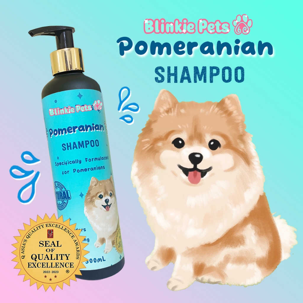 Natural Shampoo Formulated for Pomeranian Reduces Shedding Eliminates