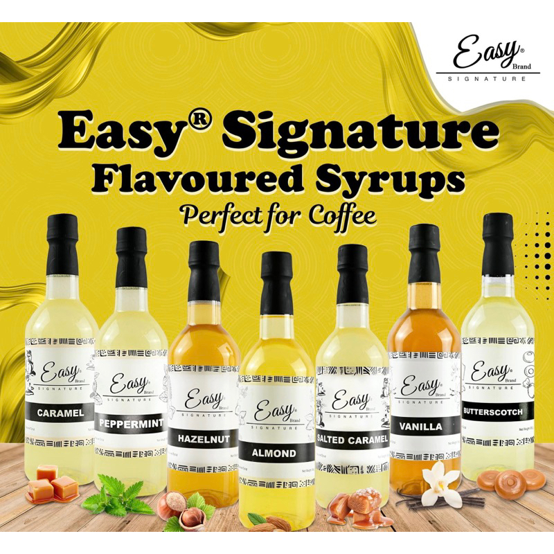 Easy Signature Flavored Syrups for Coffee Shopee Philippines