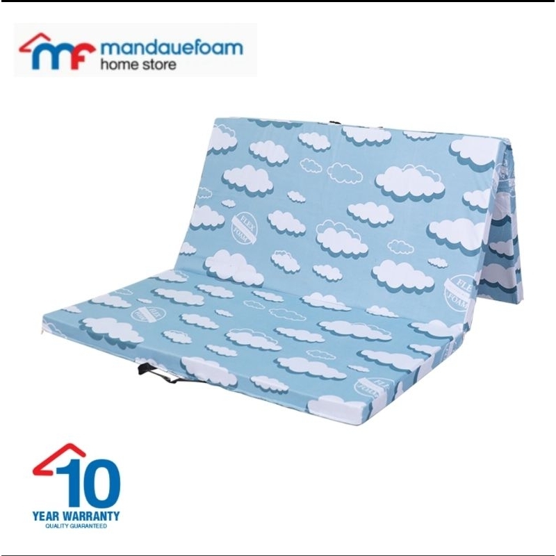 Mandaue Foam Flex Fold and Keep Mattress / Trifold Mattress / Foldable