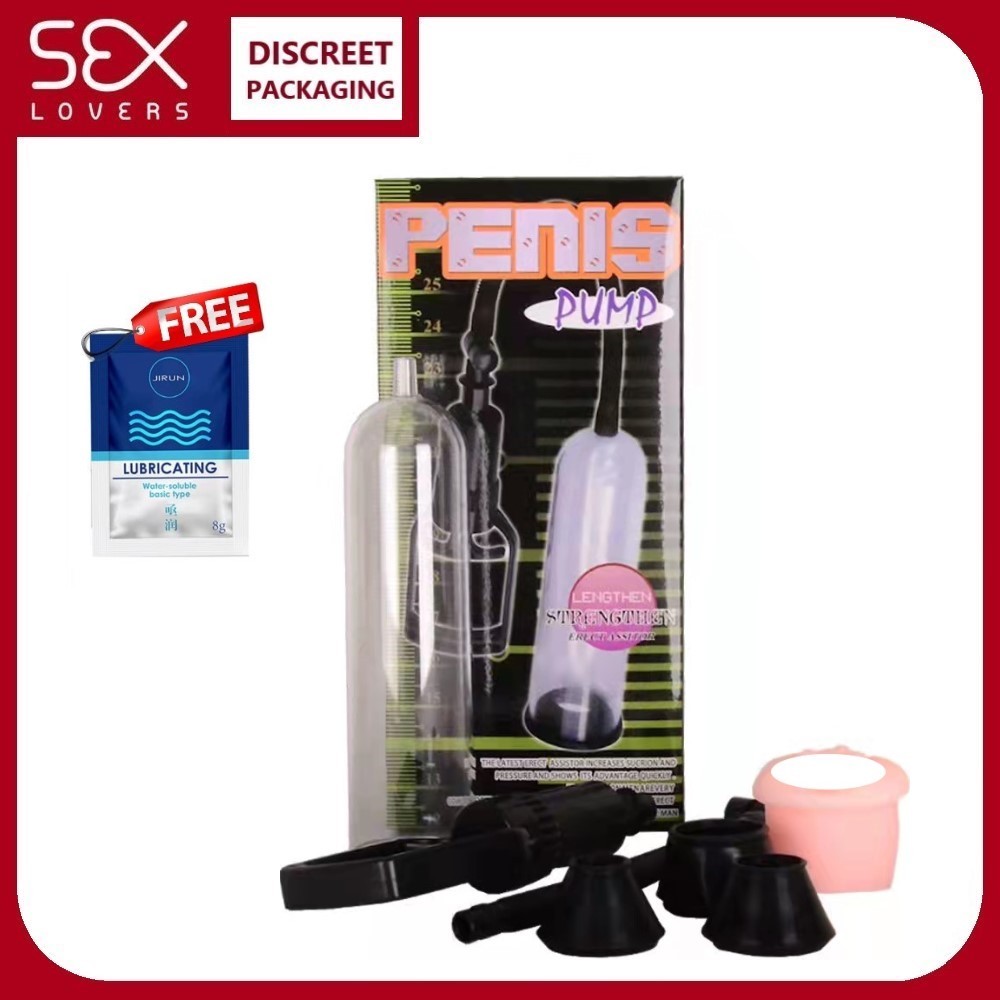 With Free Lube/ Waterproof Enlarger Penis Pump Sex Machines For Men |  Shopee Philippines