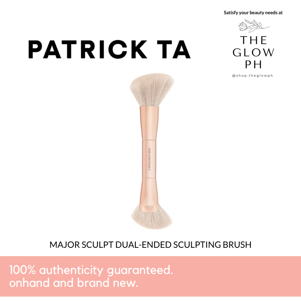 PATRICK TA Major Sculpt Dual Ended Sculpting Brush The Glow PH