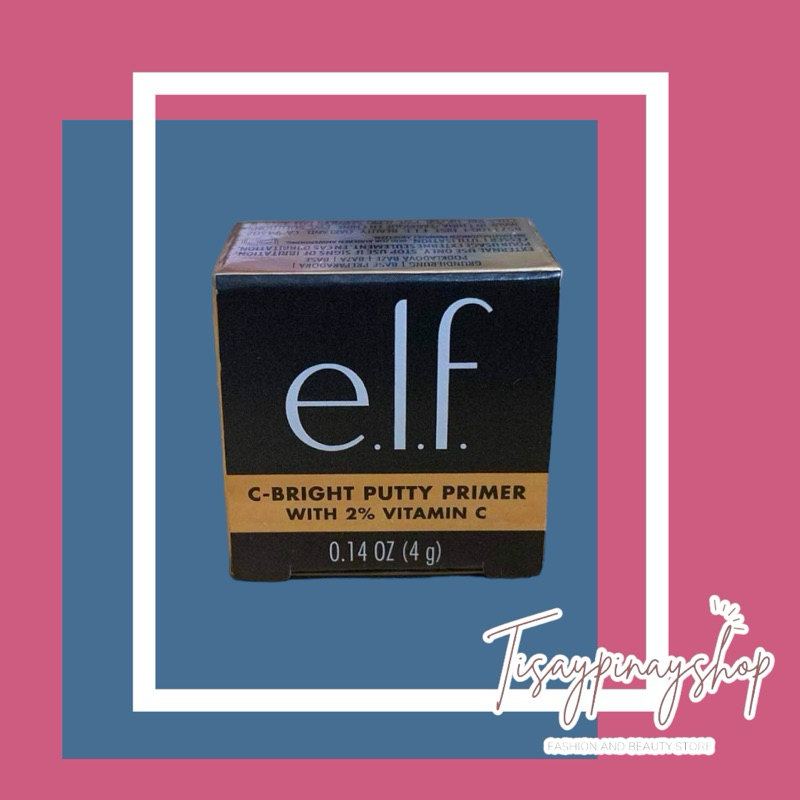 ELF C Bright Putty Primer 4g Enriched with 2 Vitamin C Shopee